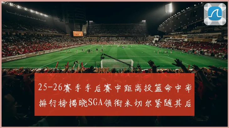 25-26赛季季后赛中距离投篮命中率排行榜揭晓SGA领衔米切尔紧随其后哈登位列第五